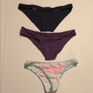 3 PINK Victoria’s Secret Panties